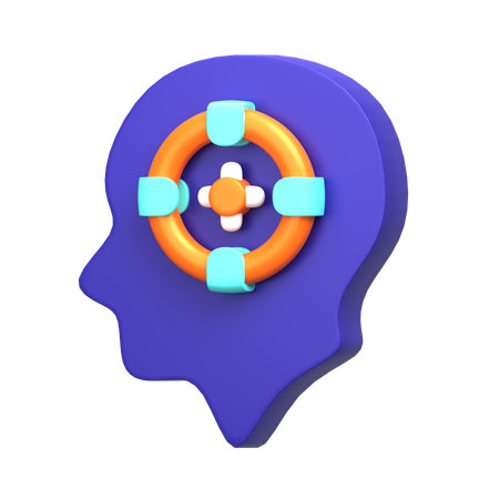 Concentración  3D Icon