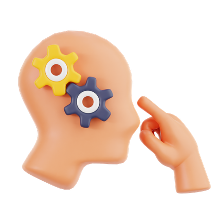Concentration  3D Icon