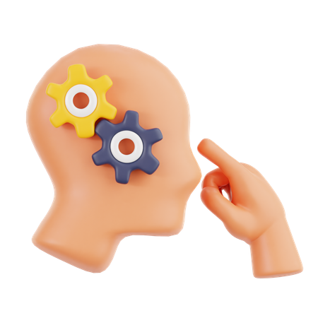 Concentration  3D Icon