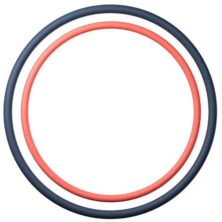 Concentricity Dimensioning And Tolerancing Symbols  3D Icon