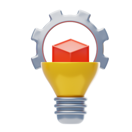 Innovation conceptuelle 3D  3D Icon