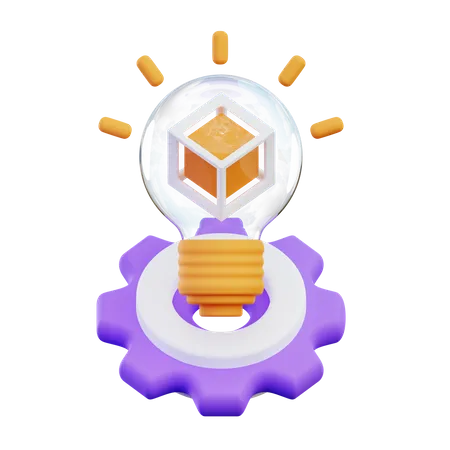 Concept Development  3D Icon