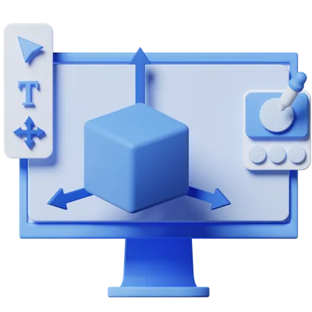 Conception 3D  3D Icon