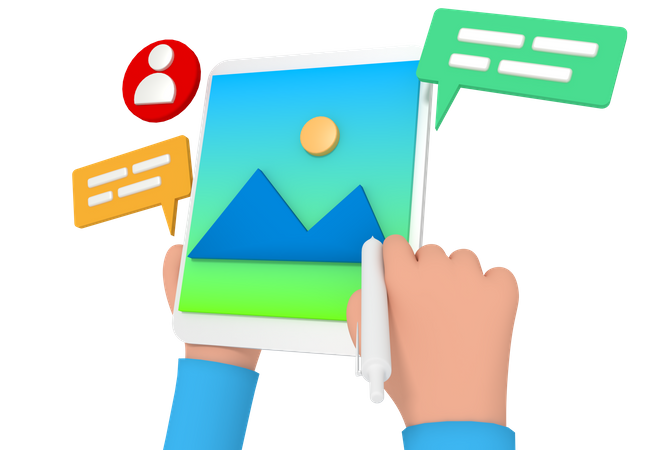 Conception de l'interface utilisateur  3D Icon