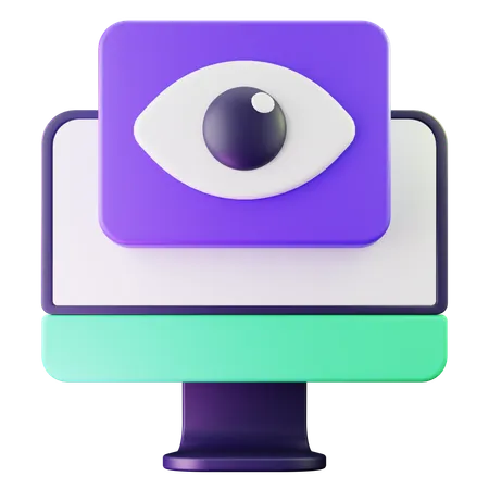 Conception de webcam colorée et accrocheuse pour les streamers  3D Icon