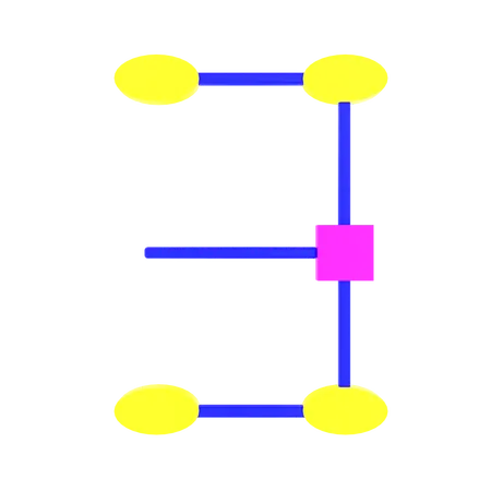 Flux de conception  3D Icon