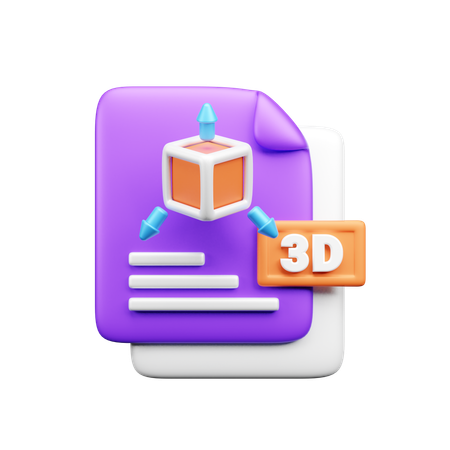 Conception graphique  3D Icon