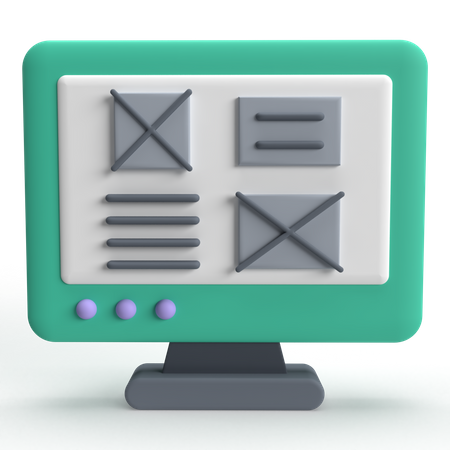 Conception de l'interface utilisateur  3D Icon