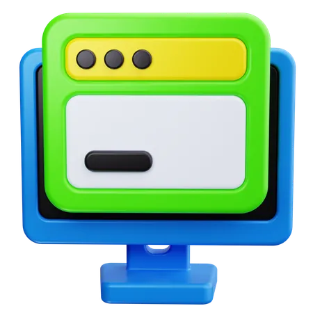 Conception réactive  3D Icon