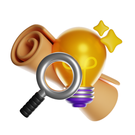 概念的なアイデア  3D Icon