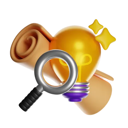 概念的なアイデア  3D Icon
