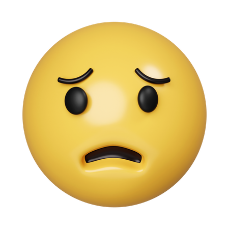 Concerned  3D Icon