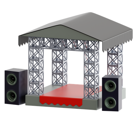Concert  3D Icon