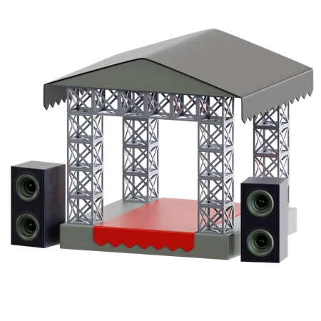 Concert  3D Icon