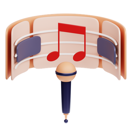 Concerto virtual  3D Icon