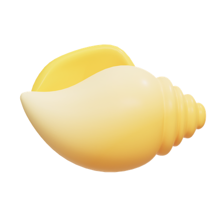 Conch Shell  3D Icon