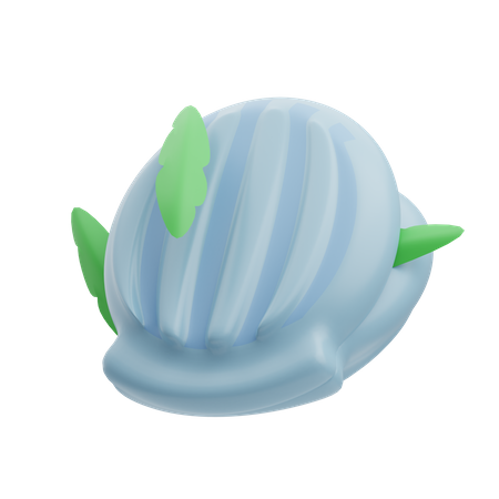 Concha de mar  3D Illustration