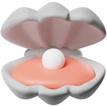 Concha do mar  3D Icon
