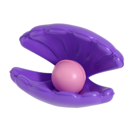 Concha inflable  3D Icon
