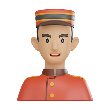 Concierge  3D Icon