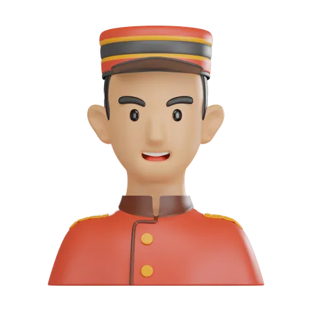 Concierge  3D Icon