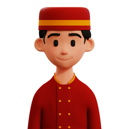 Concierge  3D Icon