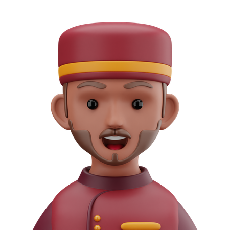 Concierge  3D Icon