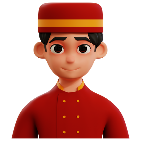 Avatar du concierge  3D Icon