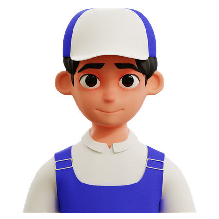 Avatar du concierge  3D Icon