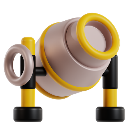 Concrete Mixer  3D Icon