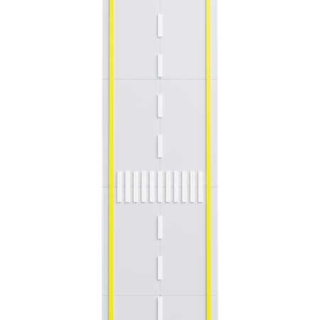 Concrete Road  3D Icon
