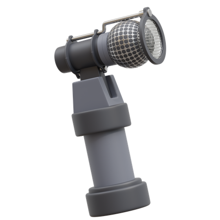Condensador mic xlr  3D Icon