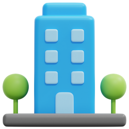 Condominium  3D Icon