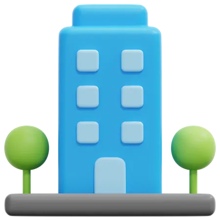 Condominium  3D Icon