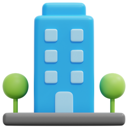 Condominium  3D Icon