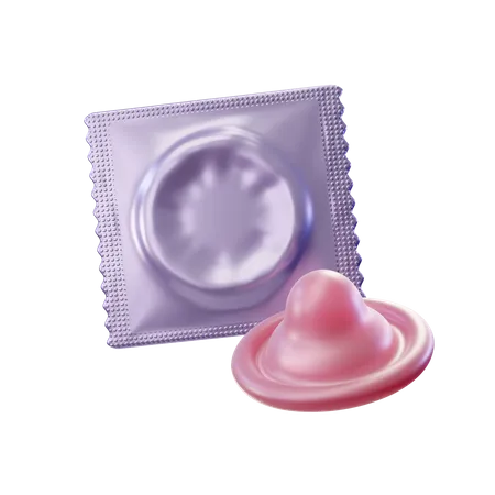 Condoms 3D Illustration
