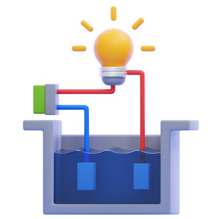 Conductivity  3D Icon