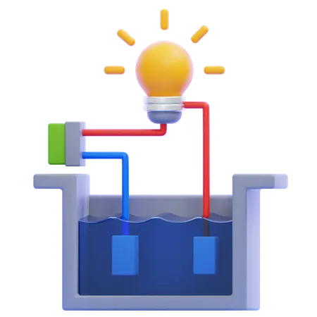 Conductivity  3D Icon