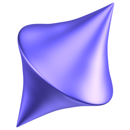 Cone Abstract Shape  3D Icon