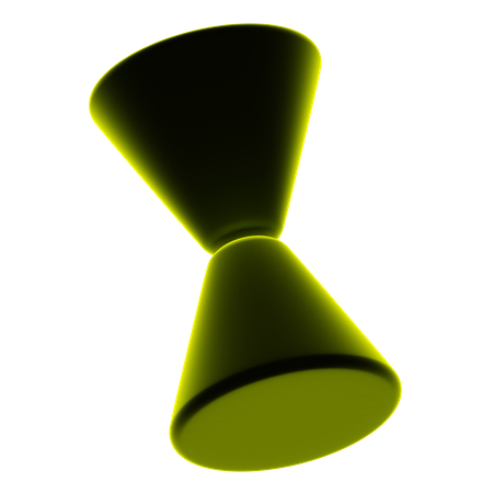 Cone Abstract Shape  3D Icon