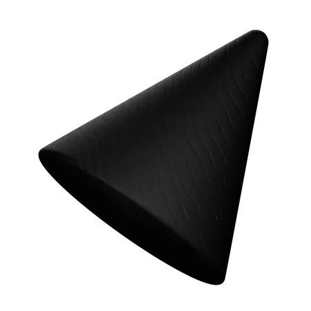 Cone Abstract Shape 3D Icon