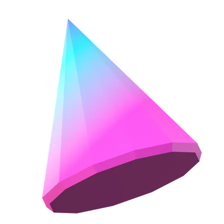 Cone Abstract Shapes  3D Icon