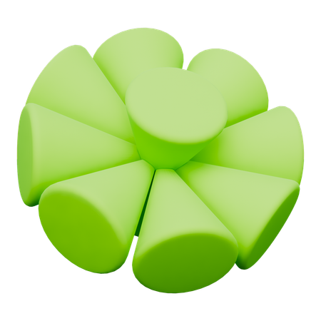 Cone Abstract Shapes  3D Icon