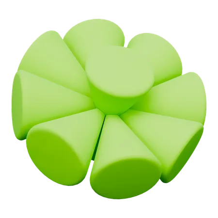 Cone Abstract Shapes  3D Icon