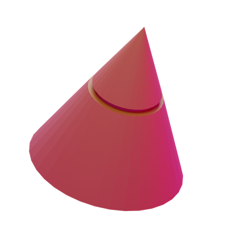 Cone Basic Geometry  3D Icon