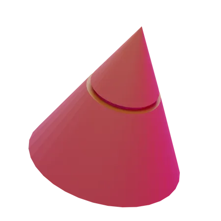 Cone Basic Geometry  3D Icon