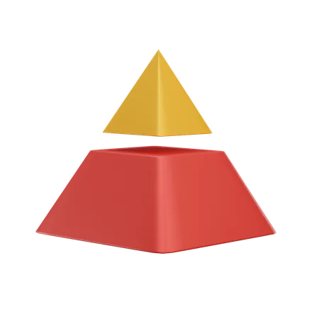 Cone chanfrado  3D Icon