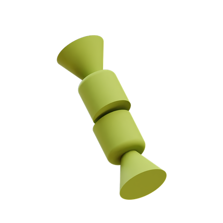 Cone Cylinder Duo  3D Icon