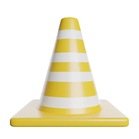 Cône de signalisation  3D Icon