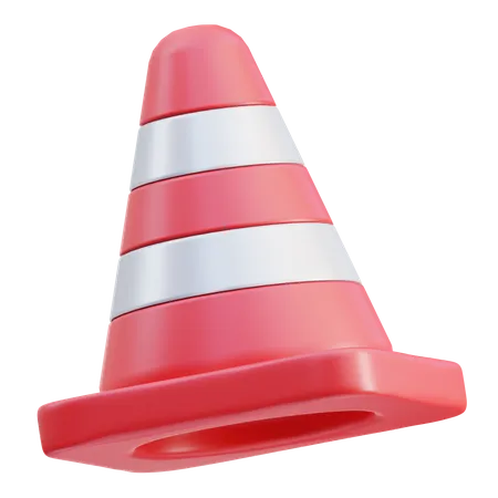 Cone de tráfego  3D Icon